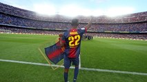 Comiat del Camp Nou a Eric Abidal