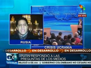 Putin aborda temas de su país y el resto del mundo en rueda de prensa