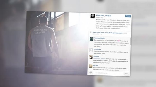 Wladimir Klitschko Talks About His Great Year