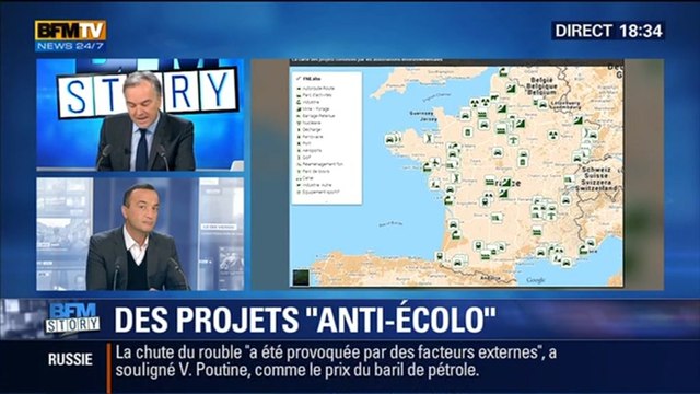 BFM Story: Notre-Dame-des-Landes, Sivens...: la FNE liste une centaine de projets nuisibles – 18/12