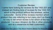 Yamaha YAS-201 Soundbar with Wireless Subwoofer (Discontinued by Manufacturer) Review