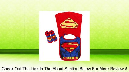 DC Baby Boys Infant Caped Bib And Bootie Set Review