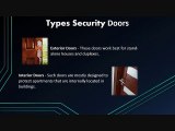Types Of Security Doors Or Safes
