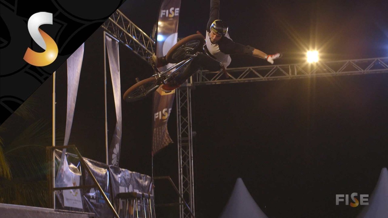Maxime Charveron - 1st Qualification BMX Park Pro - FISE World Malaysia 2014
