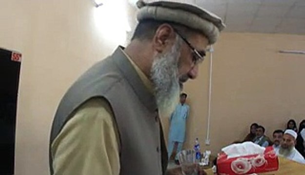 Taliban Supporter Dr. Prof. Khan Bahadur Marwat Vice Chancellor of Shaeed Benazir Bhutto Universiy Sheringal Dir Upper KPK Pakistan. See Video