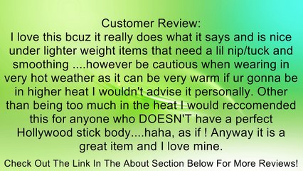 NEARLY NUDE Women's Smoothing Slip Review