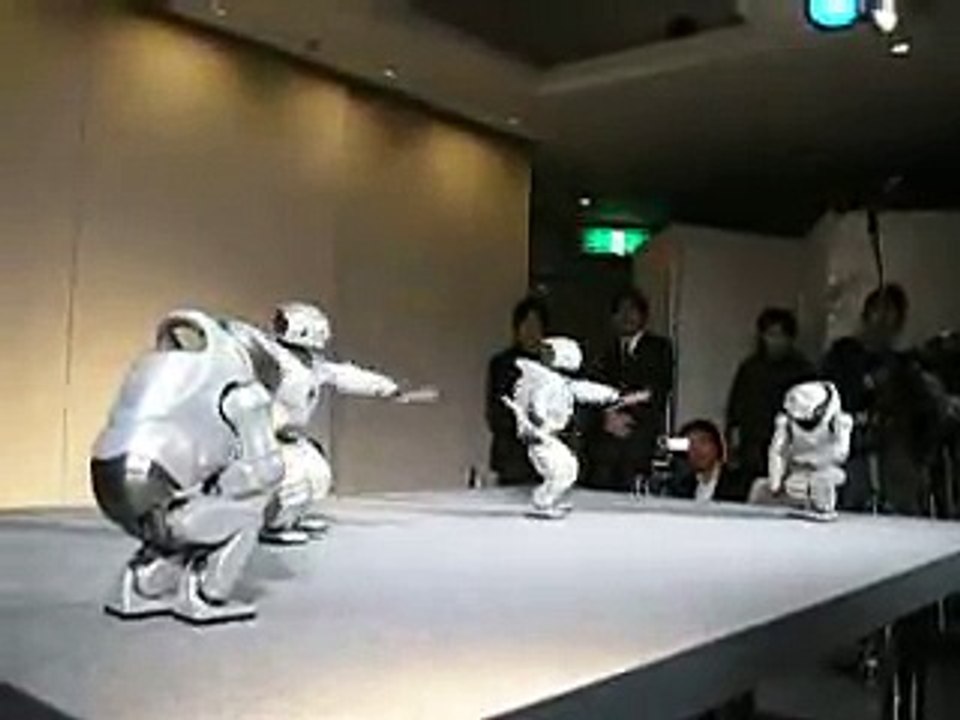 La danse des robots par Sony