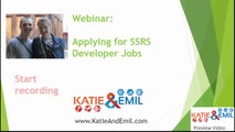SSRS Interview and CV tips Webinar Recording
