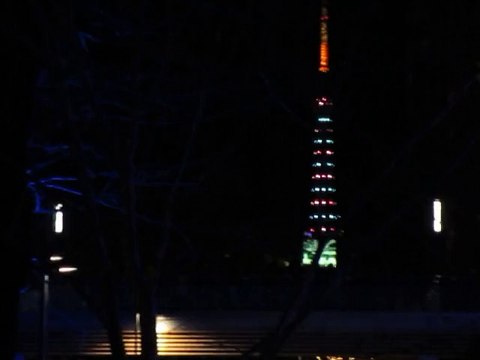 東京タワーだッ