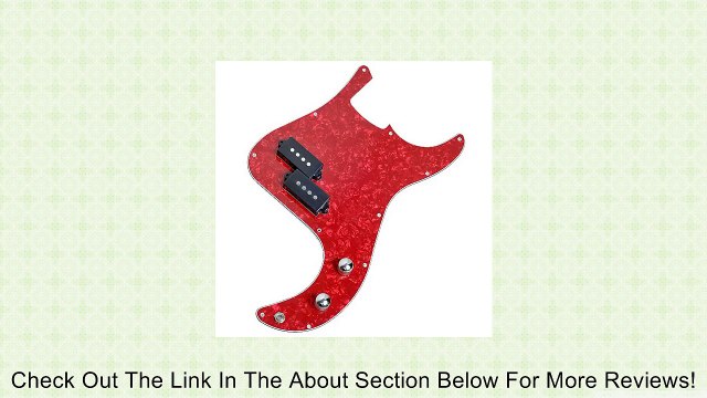 1pkg Loaded P-bass Faux Tortoise Shell Pickguard W/pickup KIT Pb Bass Review