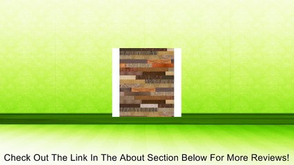 Decopatch Decoupage Paper Mache "Earth Tones Natural Strips Textiles 607" Review