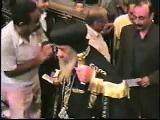 دموع واحزان البابا شنودة