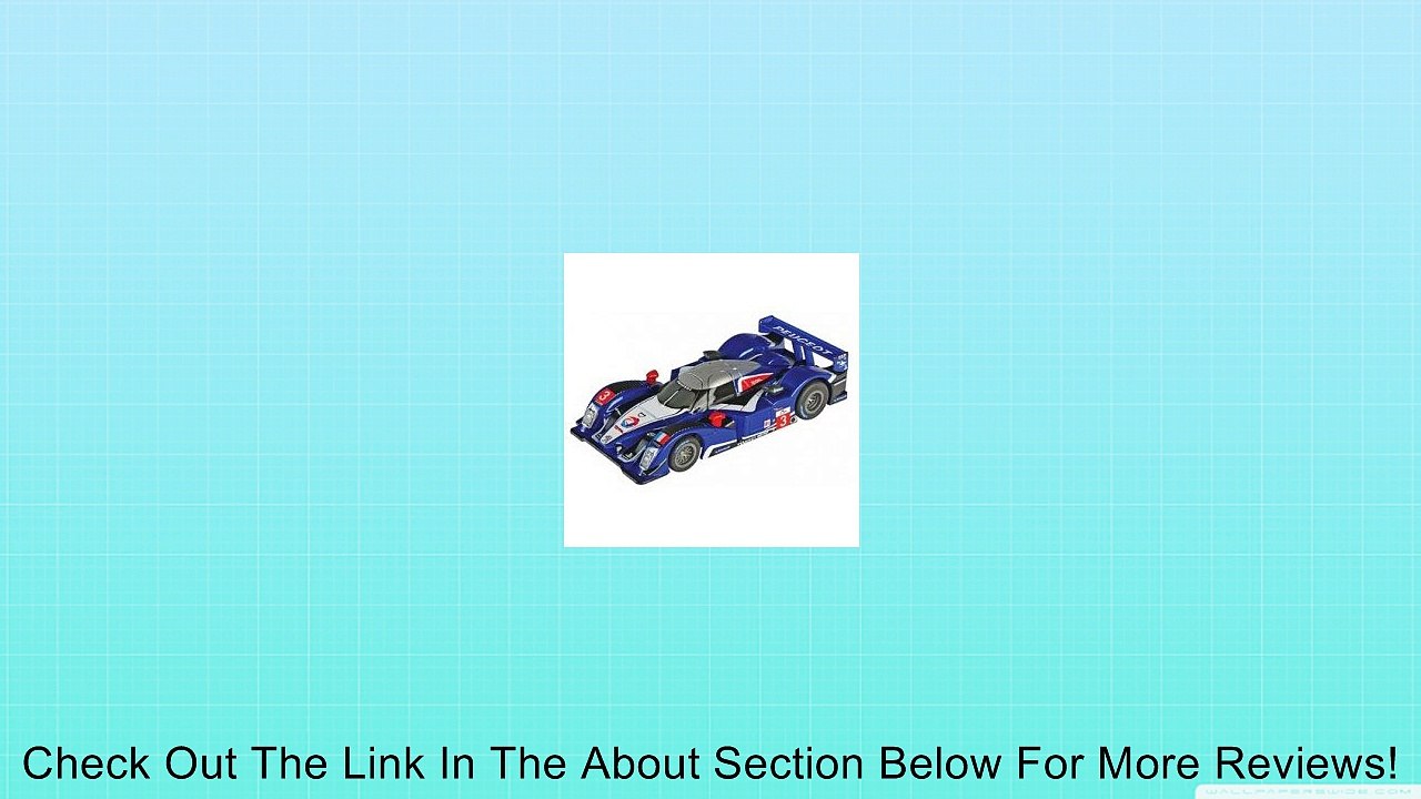 AFX Peugeot 908 #3 Mega-G Slot Car 1:64 Scale Review
