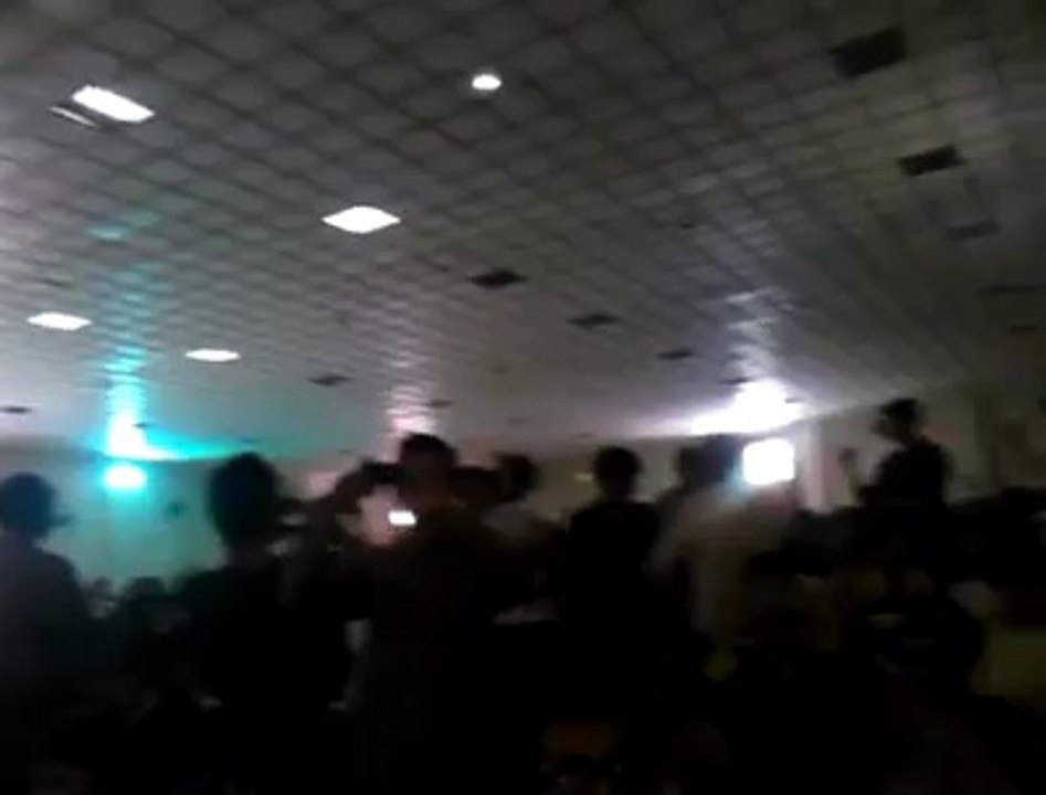 Auditorium of APS Peshawar (Army public school) in which terrorists attacked...