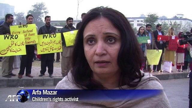 Candle-lit vigil for victims of Pakistan school massacre