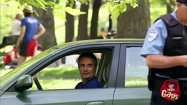 Cop Loses His Pants Climbing Over Fence! BY studio 2 New Funny videos