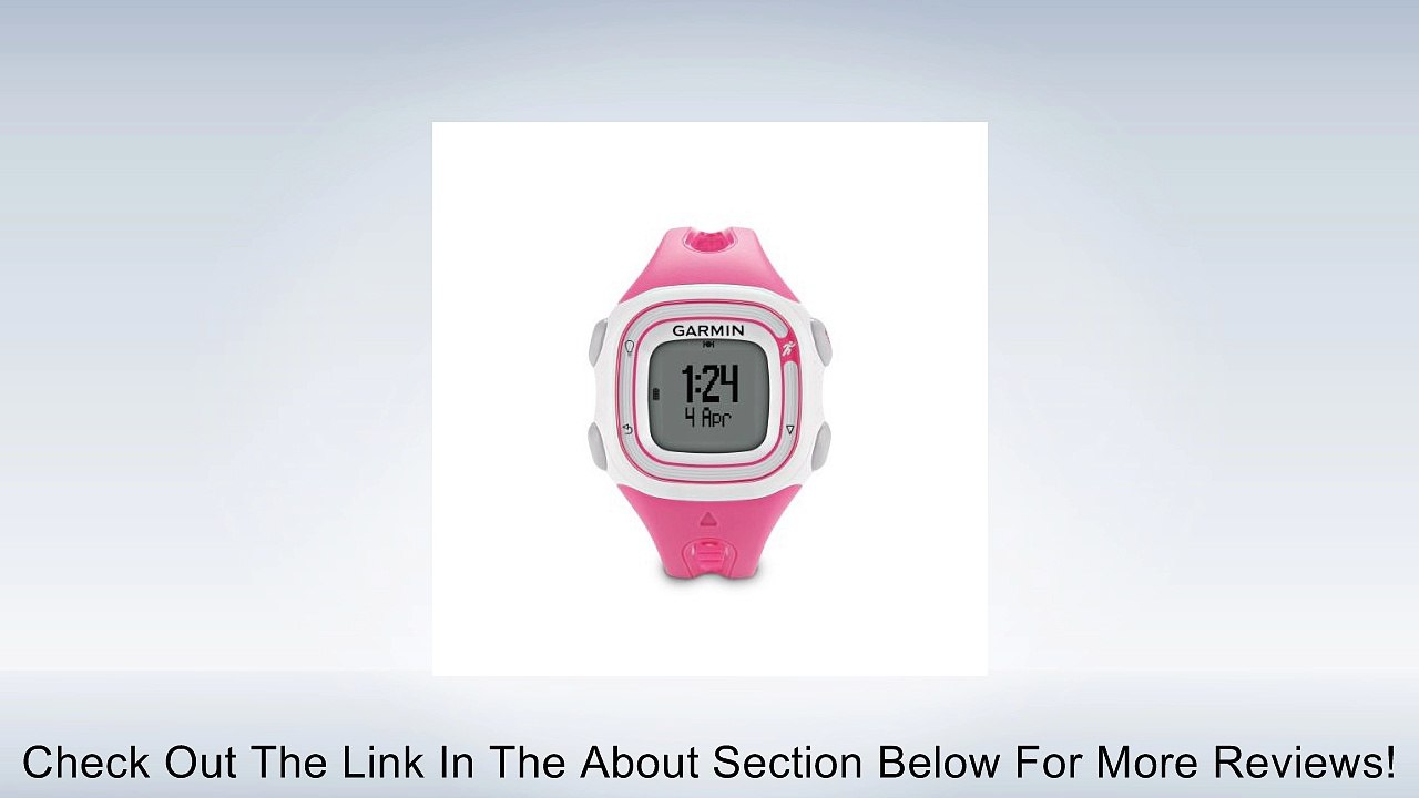 Garmin Forerunner 10 GPS Watch (Pink/White) Review