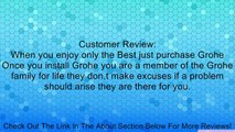 Grohe 13 274 Concetto New Non Diverter Tub Spout, Starlight Chrome Review
