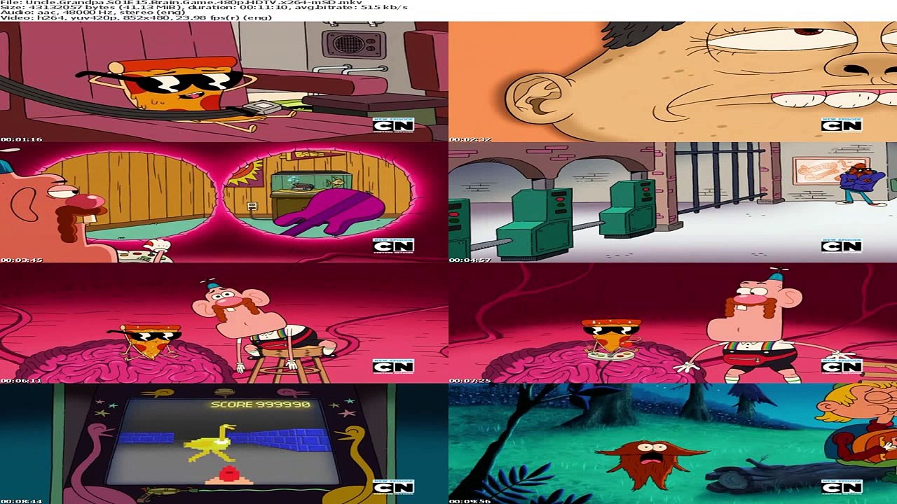 Uncle Grandpa   Sneakin Santa   Cartoon Network Games