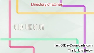 Directory Of Ezines Download Risk Free (our review)