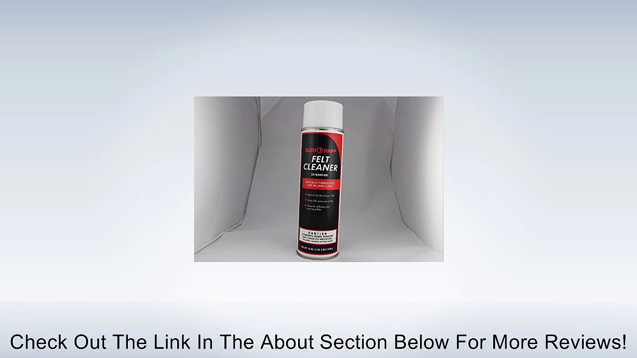 Pool Table Cloth Felt Cleaner Review video Dailymotion