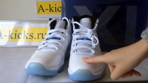 2014 Final version Air Jordan 11 Legend Blue/Columbia *A-kickd.ru* free shipping