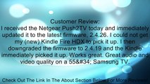NETGEAR Push2TV Wireless Display HDMI Adapter with Miracast (PTV3000) Certified for use with Kindle Fire HDX Review