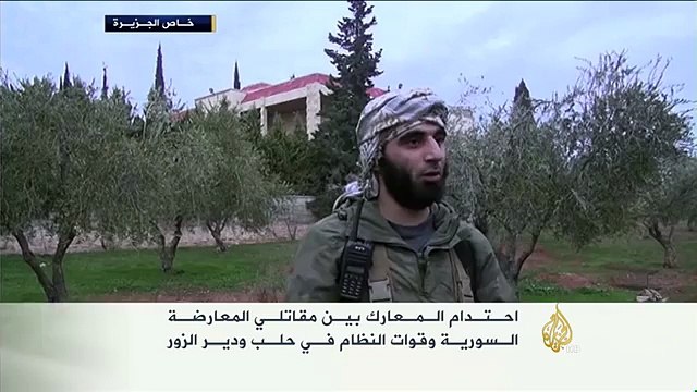 احتدام معارك مقاتلي تنظيم الدولة والنظام بحلب ودير الزور