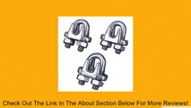 Galvanized Cable Clamp 1/4