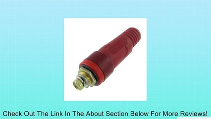 Red 200-400A 35-70mmSquare Cable Welding Connector Review
