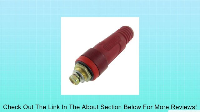 Red 200-400A 35-70mmSquare Cable Welding Connector Review