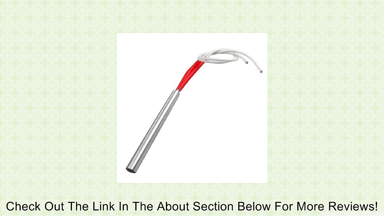 8mm x 80mm AC 110V 250 Watt Wired Cartridge Heater for Die Heating Review
