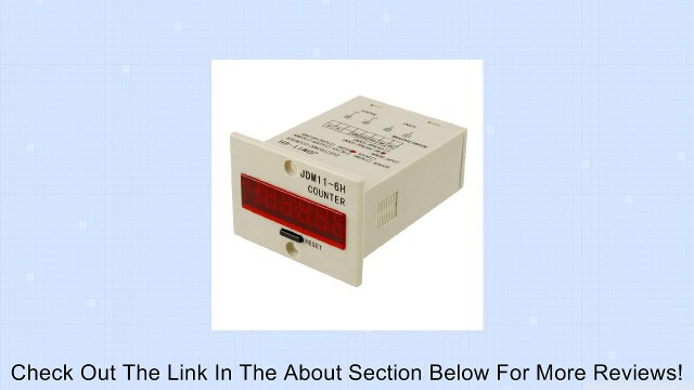JDM11-6H 6 Digits Display Electronic Counter Relay Control DC 24V Review