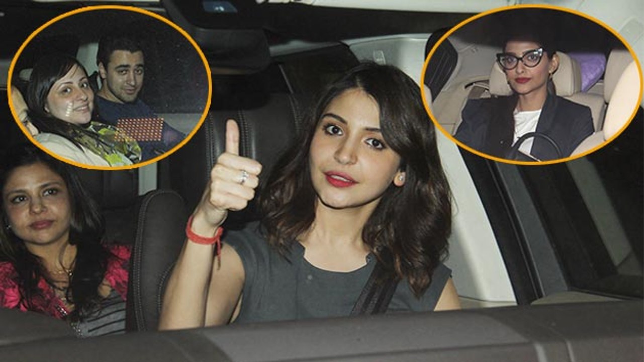 Aamir Khans Special Screening Of PK With Anushka Sharma