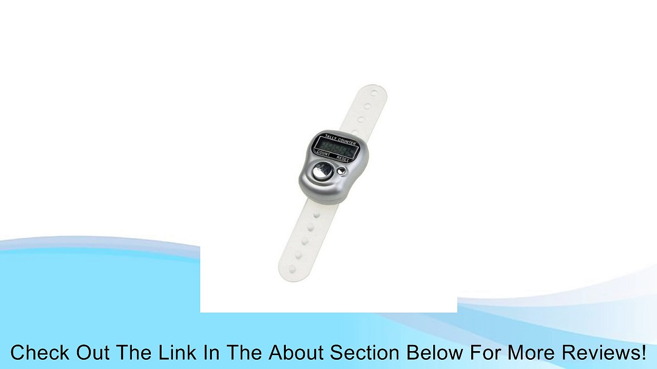 Grey Hand Finger Tally Counter Digital Electronic Head Count Finger Counter Review