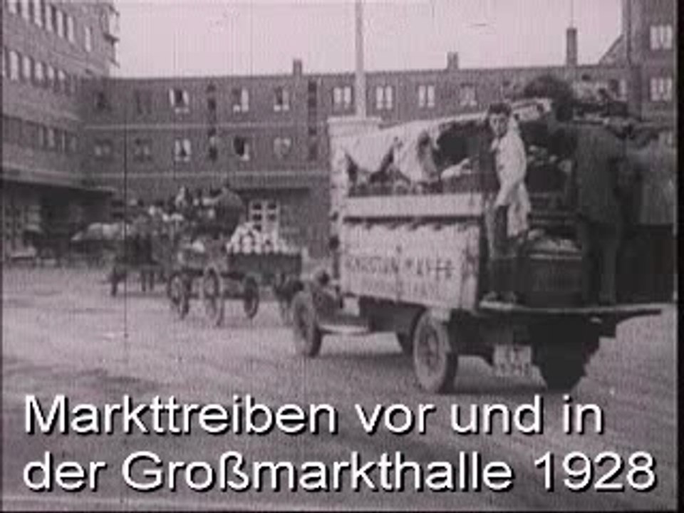 Markttreiben in der großmarkthalle