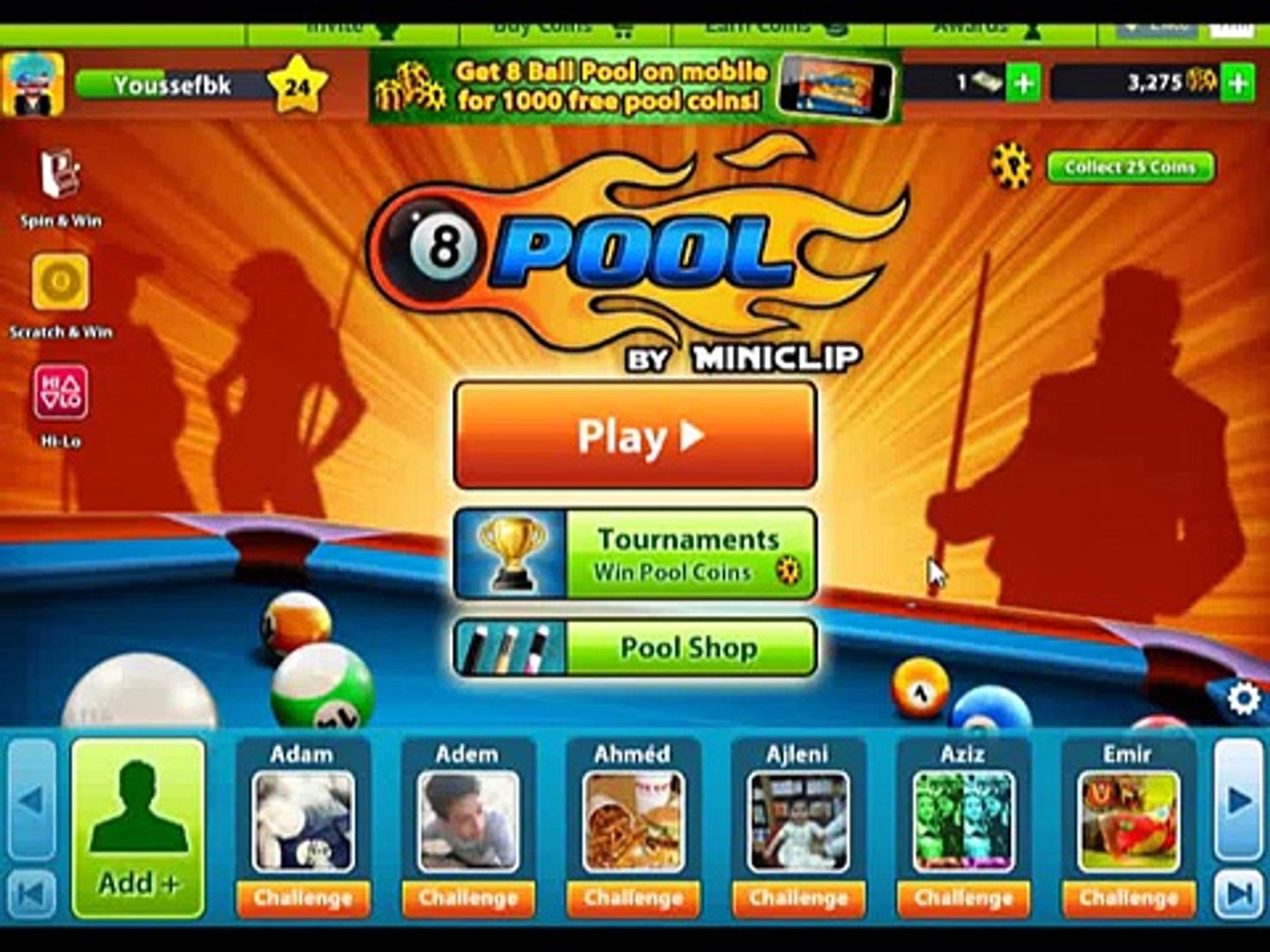 8Ball Pool Hack - 8 Ball Pool Cheat Direct Download - 