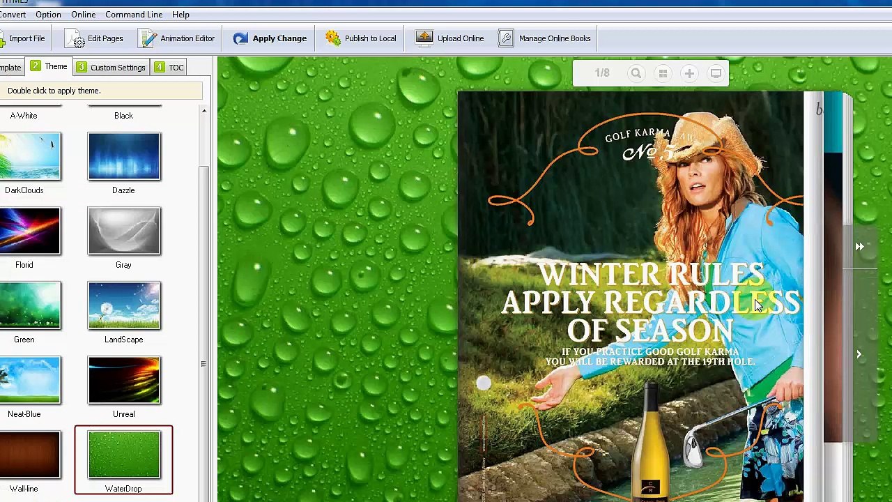 Reach Page Turning Effect with JavaScript Publication Tools