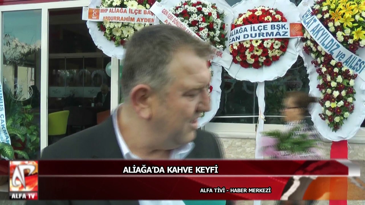 Aliağa'da Kahve Keyfi...
