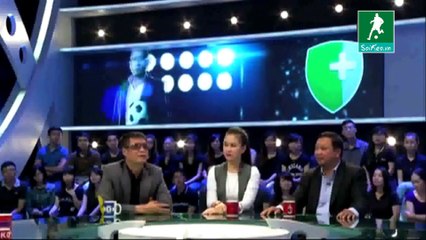 Chủ tịch VFF Lê Hùng Dũng bị ném gạch trên truyền hình - Soikeo.vn