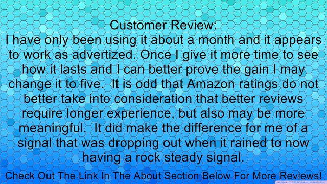 Yagi WiFi Antenna 2.4GHz 17dBi Angle H:25� V:24 Outdoor Directional Wireless Review