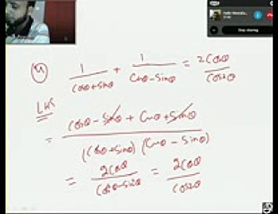 Class A2 Maths (9709) 2