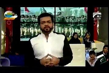 Amir Liaqat's Message For India In Unique Way (PG 18+)