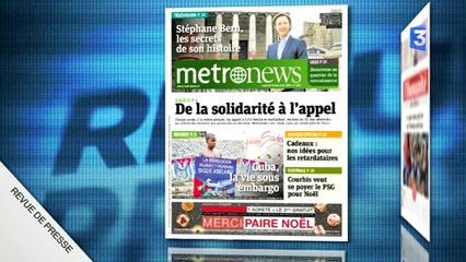 Revue de presse - Vendredi 19 décembre 2014