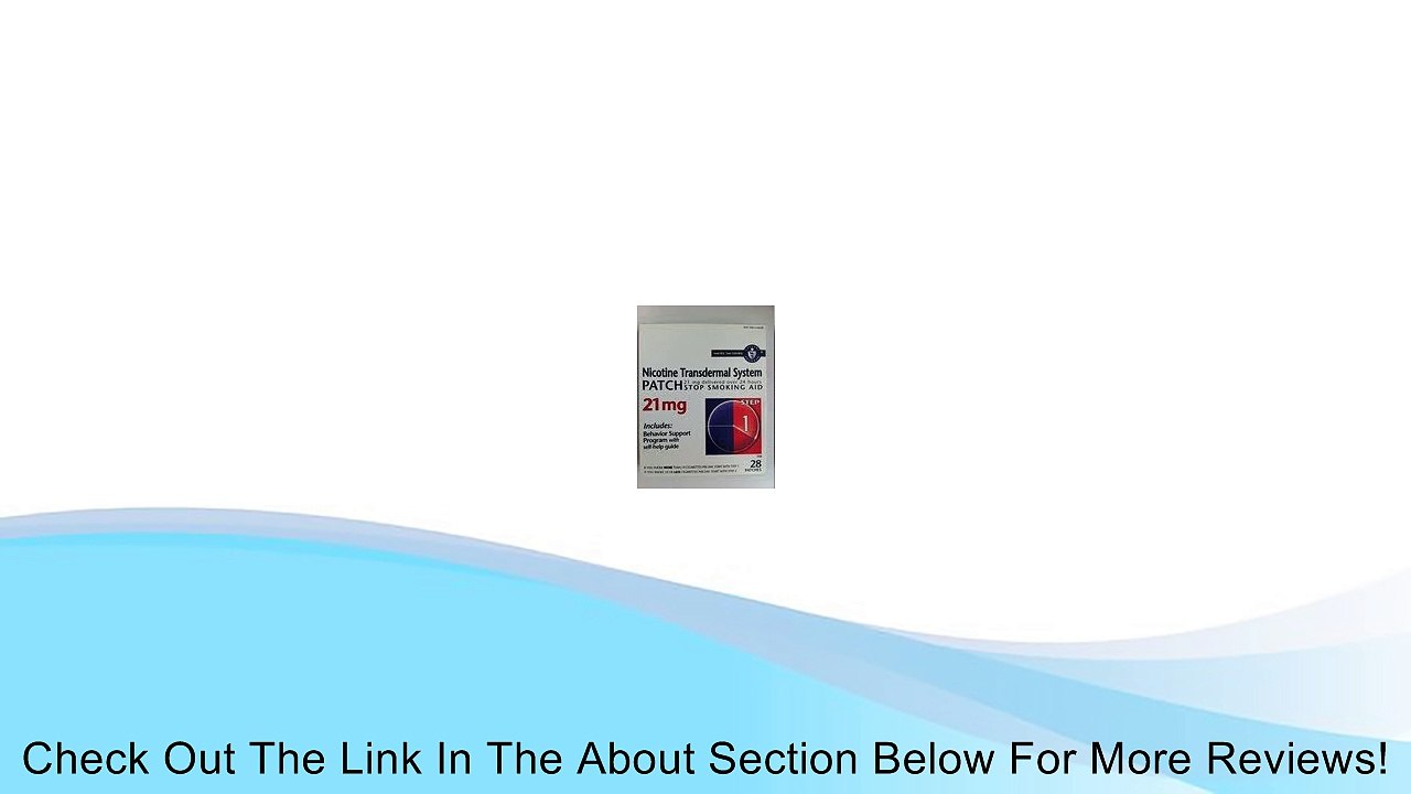 Nicotine Transdermal System 28 Patches 21mg Step 1. Exp: 5/2013 Review