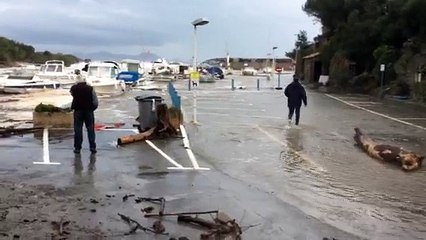 Tempête 28/29 novembre 2014 Port ferréol les Issambres