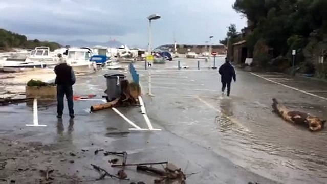 Tempête 28/29 novembre 2014 Port ferréol les Issambres