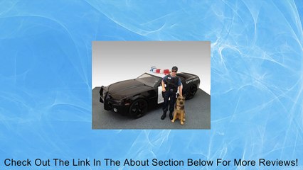 Police Guy & K9 Unit Dog Figure Set For 1:18 Models by American Diorama 23899 Review