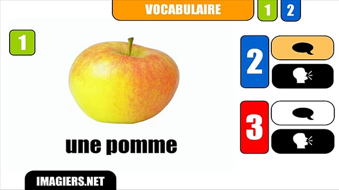 Pomme(apple) Pronounciation in French