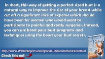 Boost Your Bust Book Review - Does Boost Your Bust Actually Work